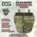 Напашник тактический "Трилистник ПРО. Версия 2". Класс защиты Бр 1. 