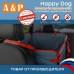 Автогамак Happy Dog (Хэппи Дог). На половину сиденья. 
