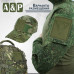 Шеврон на липучке «Центр». Размер 100х85 мм. 